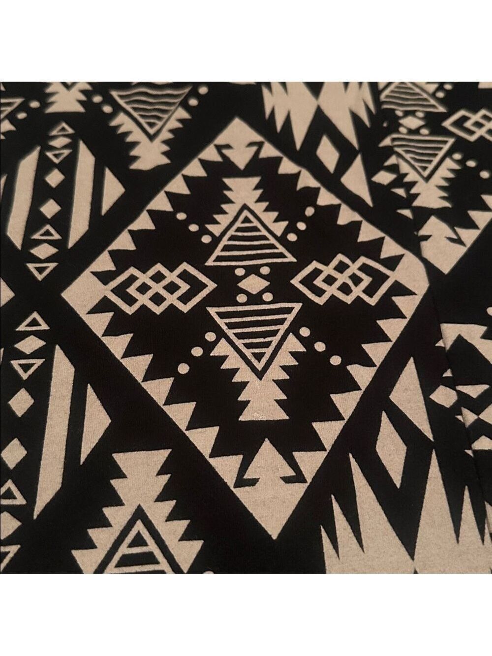 PINK Victoria's Secret Black Tan Geometric Dress Small - Picture 5 of 6